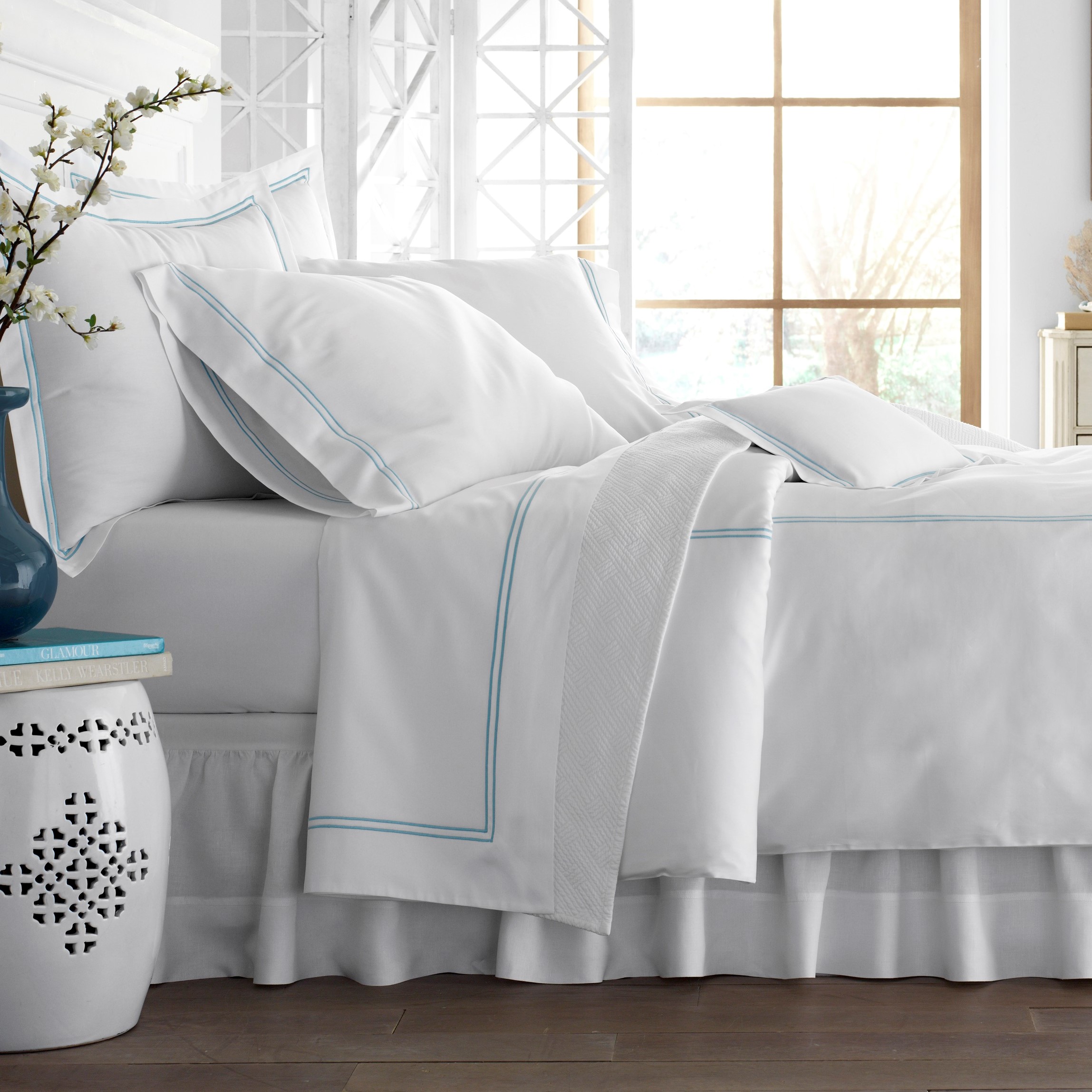 VINTAGE VELVET made to order bed linens - TL at Home
