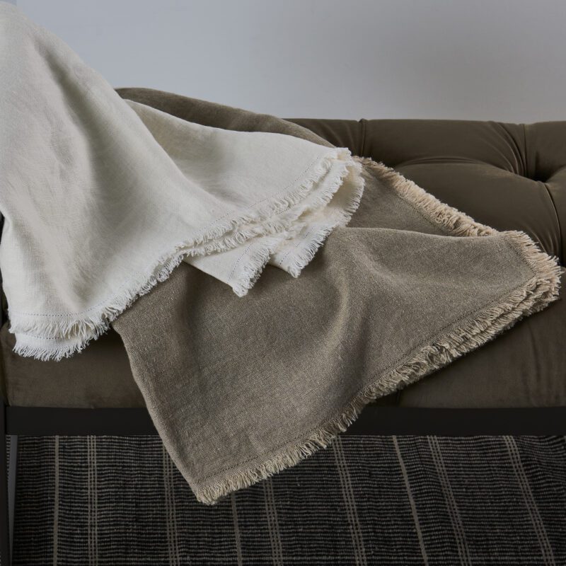 Rustic Linen Throws 2020