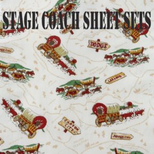 Stage Coach Sheet Sets