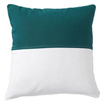 OKL Green & White Flag Pillow