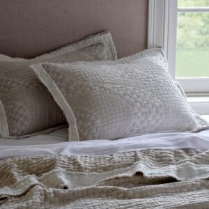 Hudson Linen on bed