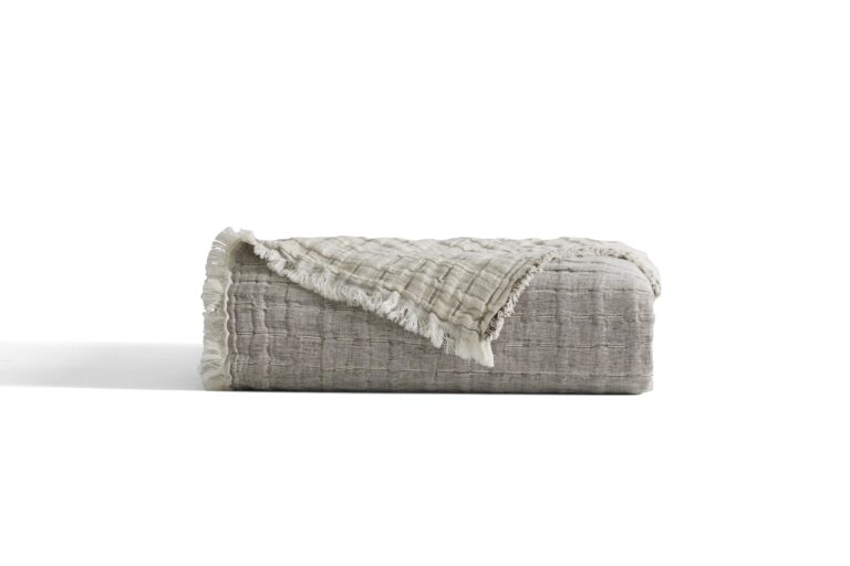 Devon Oak Folded Coverlet